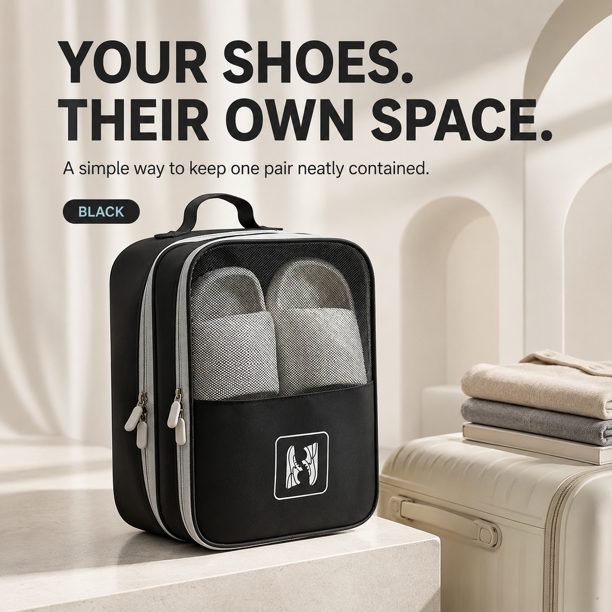 CarryCase Shoe Travel Organizer